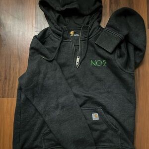 Carhartt Boys Black Hoodie Sweater